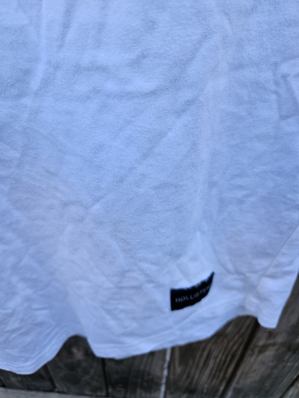Hollister Men's Blue to White Ombre Crew Tee Size S - Picture 6 of 16